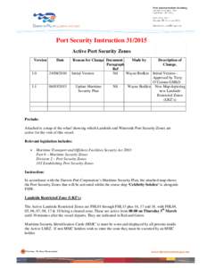Microsoft Word - PSI 2015-31_Active Security Zones Celebrity Solstice[removed]