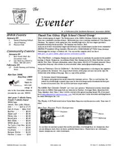 The  January 2009 Eventer - © - A Publication of the San Martin Horseman’s Association (SMHA)