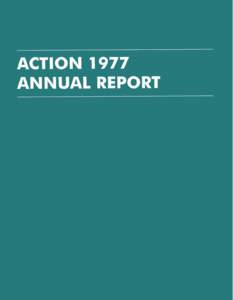 FY 1977 ACTION Annual Report