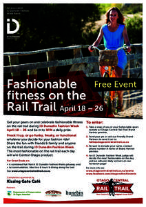 An associated iD Dunedin Fashion Week Event Fashionable Free Event fitness on the