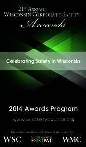 Awards  21ST Annual Wisconsin Corporate Safety