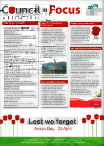 ANZAC Day services 2016 Join us to commemorate the fallen soldiers who served New Zealand and honour returned servicemen and women at the following ANZAC Day services on Monday 25 April. Morrinsville Dawn Service