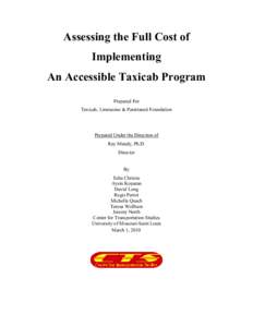 Paratransit / Land transport / Wheelchair accessible van / Yellow Cab / Bus / Taxicabs by country / Taxicabs of Mexico / Transportation in New York City / Transport / Taxicab