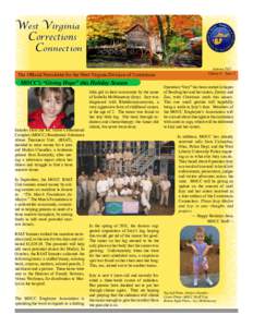 West Virginia  Corrections Connection  The Official Newsletter for the West Virginia Division of Corrections