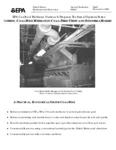 Cofiring Coal Mine Methane in Coal-Fired Utility and Industrial Boilers