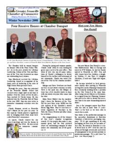 Winter Newsletter[removed]Four Receive Honors at Chamber Banquet