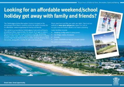 Tallebudgera Active Recreation Centre Flyer