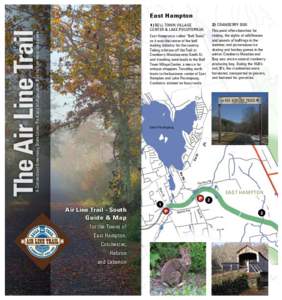 Air Line Trail Brochure - East Hampton, Colchester, Hebron, Lebanon