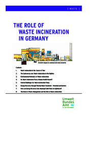 Background paper: The role of waste incineration in Germany