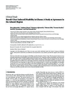 Hindawi Publishing Corporation Plastic Surgery International Volume 2012, Article ID[removed], 7 pages doi:[removed][removed]Clinical Study