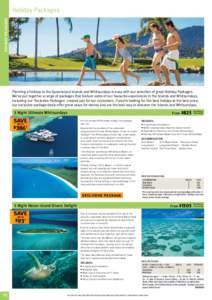 HOLIDAY PACKAGES  Holiday Packages Airlie Beach