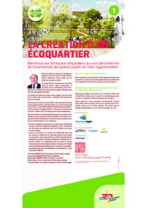 © Devillers et Associés  1 LA CRÉATION D’UN ÉCOQUARTIER