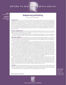 Occupational therapy / Treatment of bipolar disorder / Psychotherapy / Mental health / Occupational therapist / Assertiveness / Cognitive behavioral therapy / Relationship counseling / Anger / Medicine / Health / Clinical psychology