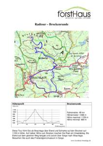 Microsoft Word - Radtour - Brockenrunde.doc