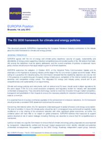 Microsoft Word[removed]FG-AB - Position Paper on the EU 2030 framework for climate and energy policies