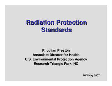 Microsoft PowerPoint - Radiation Protection Standards (2) [Read-Only]