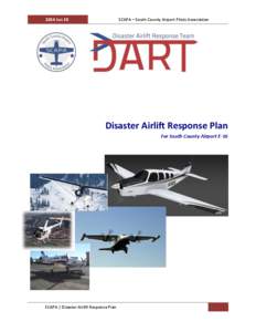 2014 Jun 10  SCAPA – South County Airport Pilots Association Disaster Airlift Response Plan For South County Airport E-16