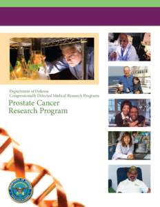 Department of Defense Congressionally Directed Medical Research Programs Prostate Cancer Research Program