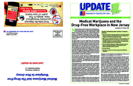 Look inside for details! By: Stephen E. Trimboli, Esq. Trimboli & Prusinowski, L.L.C. Medical Marijuana And The Drug-Free Workplace In New Jersey