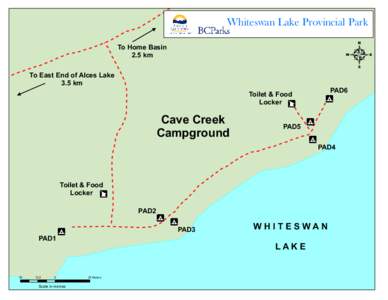 Whiteswan Lake Provincial Park  4 To Home Basin 2.5 km