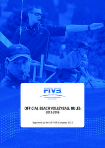 OFFICIAL BEACH VOLLEYBALL RULES[removed]