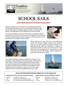 Gundalow / Piscataqua / Sailing