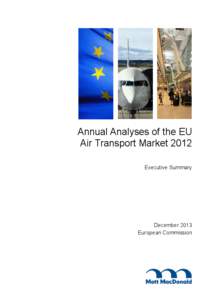 Microsoft Word - Annual Analyses of EU Air Transport Market[removed]Executive Summary