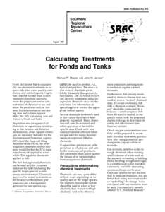 SRAC Publication No[removed]Southern Regional Aquaculture Center