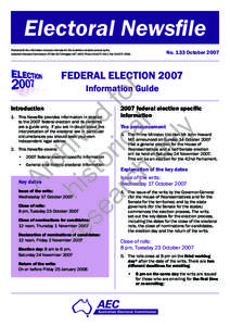 30544 AEC Election 2007 Logo 02