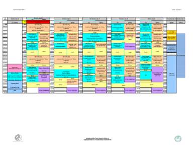 Summer School Week 1  1st week  Sunday July 24