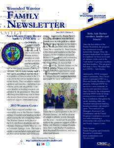 Wounded Warrior  Family Newsletter  June[removed]Edition 4