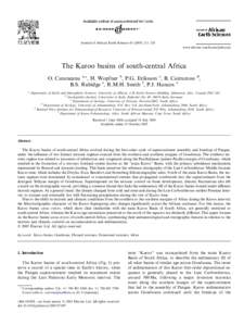 Journal of African Earth Sciences[removed]–253 www.elsevier.com/locate/jafrearsci