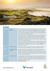 Barnbougle Dunes / Tom Doak / Hobart / Pennicott Wilderness Journeys / Links / Constitution Dock / Geography of Tasmania / Tasmania / Geography of Australia