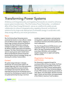 Transforming Power Systems