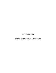 Electrical safety / Electrical wiring / Power supply / Transformer / Mains electricity / Longwall mining / High voltage / Circuit breaker / Electromagnetism / Electrical engineering / Electric power