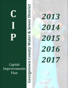 Capital Improvements Plan Georgetown County Water & Sewer District