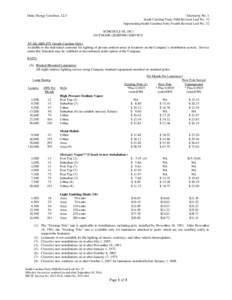 Duke Energy Carolinas, LLC  Electricity No. 4 South Carolina Forty-Fifth Revised Leaf No. 32 Superseding South Carolina Forty-Fourth Revised Leaf No. 32 SCHEDULE OL (SC)