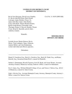 Mental health law / Anti-psychiatry / Involuntary commitment / Sex offender / Class action / Federal Rules of Civil Procedure / Law / Psychiatry / Medicine / Sex crimes