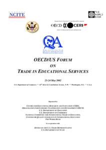 Organisation for Economic Co-operation and Development  Center for Educational Research and Innovation OECD/US FORUM ON