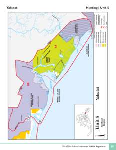 Hunting / Unit 5  Yakutat Federal Public Lands Open to Subsistence Use