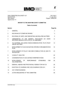 Traffic Separation Scheme / Road transport / E-Navigation / Traffic flow / International Regulations for Preventing Collisions at Sea / Constitutional amendment / Transport / Law of the sea / Navigation