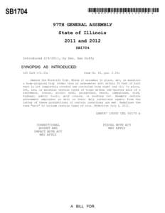 *LRB09710000CEL50170b*  SB1704 97TH GENERAL ASSEMBLY State of Illinois
