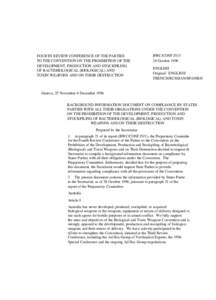 Biological warfare / Human rights instruments / Chemical warfare / Nuclear weapons / Biological Weapons Convention / Bioethics / Weapon of mass destruction / Chemical Weapons Convention / Geneva Protocol / Law / International relations / Politics