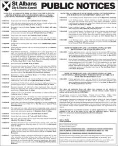 St Albans District / St Albans / Harpenden / Wheathampstead / Hertfordshire / Local government in England / Counties of England