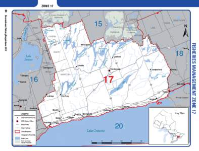 2012 Ontario Recreational Fishing Regulations Summary FMZ 17