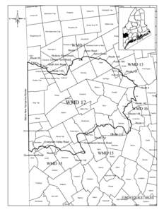 Parkertown Twp  Carrabassett Valley Redington Twp  Dallas Plt