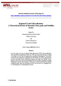 Preferential trading area / Trade pact / General Agreement on Tariffs and Trade / World Trade Organization / South Asian Free Trade Area / Free trade / Trade bloc / Most favoured nation / Regional integration / International trade / International relations / Business