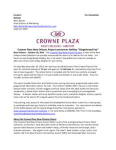 Intercontinental Hotels Group / Geography of the United States / Louisiana / Geography of North America / Hotel chains / Crowne Plaza / New Orleans