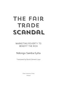 The Fair Trade Scandal: Marketing Poverty to Benefit the Rich