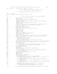 Tenth Revision 358 Selected Causes of Death Adapted for use by DVS ST: 1 = Subtotal Page 1  Limited: Sex: 1 = Males; 2 = Females